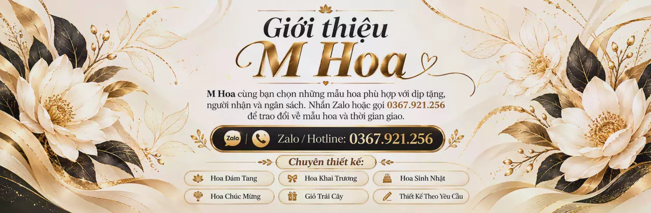 Ảnh bìa Shop hoa tươi Xã Yên Lãng Phú Thọ - Gửi hoa thay một lời nhắn